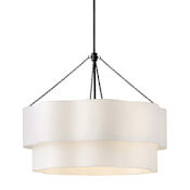 Hinkley Lighting Gwen 8 Light 32" Wide Waterfall Chandelier Black
