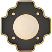 Hinkley Lighting Howe 8" Tall LED Wall Sconce Gloss Black