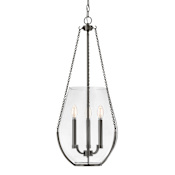 Hinkley Lighting Farrin 3 Light 14" Wide Suspension Pendant Gunmetal