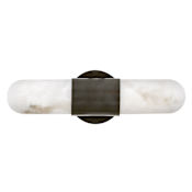 Hinkley Lighting Ibiza 2 Light 16" Wide LED Bath Bar Black Oxide