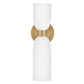 Hinkley Lighting Tallulah 2 Light 15" Tall LED Bathroom Sconce Lacquered Brass