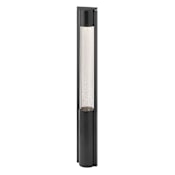 Hinkley Lighting Shelter 120v 8w 30" Tall Integrated LED 3000K Bollard Path Light Black