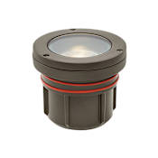 Hinkley Lighting Single LumaCORE 5" Wide 120V LED In-Ground Well Light - 3000K Bronze