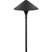 Hinkley Lighting Single Apex 120V LED Outdoor Landscape Path Light Black