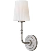 Hinkley Lighting McKenna 15" Tall Bathroom Sconce Antique Nickel