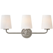 Hinkley Lighting McKenna 3 Light 23" Wide Vanity Light Antique Nickel