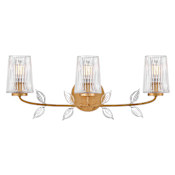 Hinkley Lighting Aliso 3 Light 24" Wide Vanity Light Distressed Brass