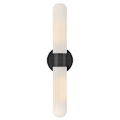 Hinkley Lighting Nina 2 Light 24" Tall Wall Sconce Black
