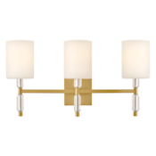 Hinkley Lighting Anika 3 Light 23" Wide LED Vanity Light Lacquered Brass