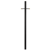 Hinkley Lighting 7' Direct Burial Post with Ladder Rest Textured Black