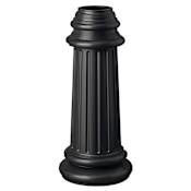 Hinkley Lighting 7.25" Wide Post Slip Base Cover with 3" Fitter Diameter Black