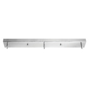Hinkley Lighting Rectangular 3 Pendant Canopy Adaptor Chrome