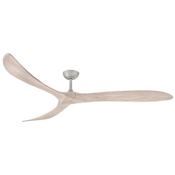 Hinkley Lighting Swell 80" 3 Blade Indoor Smart Ceiling Fan Brushed Nickel