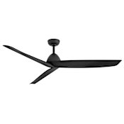 Hinkley Lighting Liv 60" 3 Blade Outdoor Ceiling Fan Matte Black