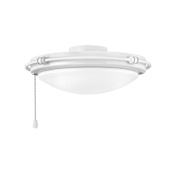 Hinkley Lighting 14" Wide LED Light Kit for Indoor / Outdoor Hinkley Ceiling Fans Chalk White
