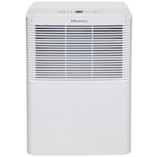 Hisense 14 Inch Wide 25 Pint Energy Star Rated Portable Dehumidifier White