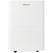 Hisense 14 Inch Wide 35 Pint Energy Star Rated Portable Dehumidifier White