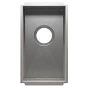 Home Refinements by Julien Urbanedge 10-1/2" Undermount Single Basin Stainless Steel Kitchen Sink Stainless Steel