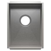 Home Refinements by Julien Urbanedge 13-1/2" Undermount Single Basin Stainless Steel Kitchen Sink Stainless Steel