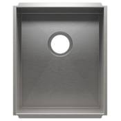 Home Refinements by Julien Urbanedge 16-1/2" Undermount Single Basin Stainless Steel Kitchen Sink Stainless Steel