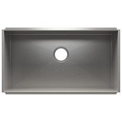 Home Refinements by Julien Urbanedge 31-1/2" Undermount Single Basin Stainless Steel Kitchen Sink Stainless Steel