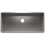 Home Refinements by Julien Urbanedge 37-1/2" Undermount Single Basin Stainless Steel Kitchen Sink Stainless Steel