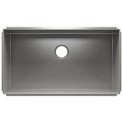 Home Refinements by Julien J7 34-1/2" x 19-1/2" Undermount Single Basin Stainless Steel Kitchen Sink Stainless Steel