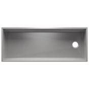 Home Refinements by Julien Smart Station 49-1/2" x 10-3/8" Undermount Single Basin Stainless Steel Kitchen Sink Stainless Steel