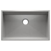 Home Refinements by Julien Smart Station 31-1/2" Undermount Single Basin Stainless Steel Kitchen Sink Stainless Steel