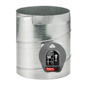 Honeywell Home 10 Inch Round TrueZONE® Bypass Damper Silver / Gray