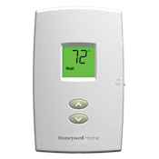 Honeywell Home PRO 1000 Vertical Heat Non-Programmable Thermostats Premier White