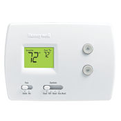 Honeywell Home PRO 3000 Non-Programmable Digital Thermostat Premier White
