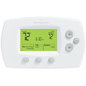 Honeywell Home FocusPRO 6000 1 Heat/1 Cool Conventional and Heat Pump Programmable Thermostat with Large Display Premier White