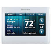 Honeywell Home WiFi 9000 Color Touchscreen Thermostat Premier White
