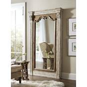 Hooker Furniture Chatelet 47" W x 84" H Rectangular Framed Jewelry Mirror Paris Vintage