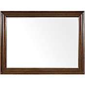 Hooker Furniture Leesburg 46-1/2" W x 34-1/4" H Rectangular Wood Framed Accent Wall Mirror Rich Traditional Mahogany