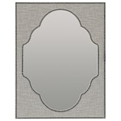 Hooker Furniture Nourmand 34" W x 44-1/4" H Rectangular Framed Accent Mirror Antwerp Linen