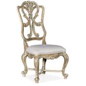 Hooker Furniture Castella 24" Wide Wood, Resin Dining Chair Antique Slate