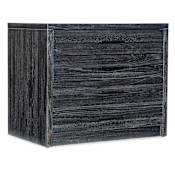 Hooker Furniture Commerce and Market 36" Wide Wood File Organizer Cabinet with Anti-Tip Hardware Black