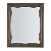 Hooker Furniture Traditions 46" W x 38" H Rectangular Framed Accent Mirror Maduro