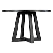 Hooker Furniture Chapman 46" Diameter Dining Table Charred Black