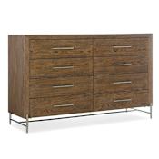 Hooker Furniture Chapman 64" Wide 8 Drawer Dresser Sorrel