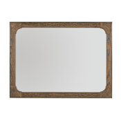Hooker Furniture Chapman 34" W x 46-1/4" H Rectangular Wood Framed Accent Mirror Sorrel