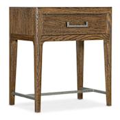 Hooker Furniture Chapman 26" Wide Nightstand with USB Ports Sorrel