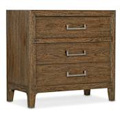 Hooker Furniture Chapman 32" Wide Nightstand with USB Ports Sorrel