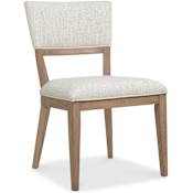 Hooker Furniture Sonnet 23" Wide Linen and Polyester Chair White Oak / Savile Oatmeal