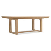 Hooker Furniture Banyon Bay 81" Wide Veneer and White Oak Table Desert Oak