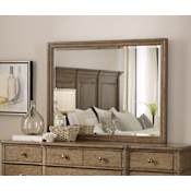 Hooker Furniture 45" W x 35" H Rectangular Wood Framed Accent Mirror Carob Brown