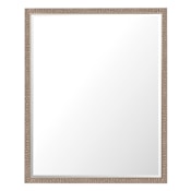 Hooker Furniture Archives 50"W x 40"H Rectangular Beveled Metal Framed Accent Mirror Satin Brass
