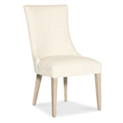 Hooker Furniture Westwood Wood Framed Polyester Accent Chair Set Polished Limestone / Tillson Cloud